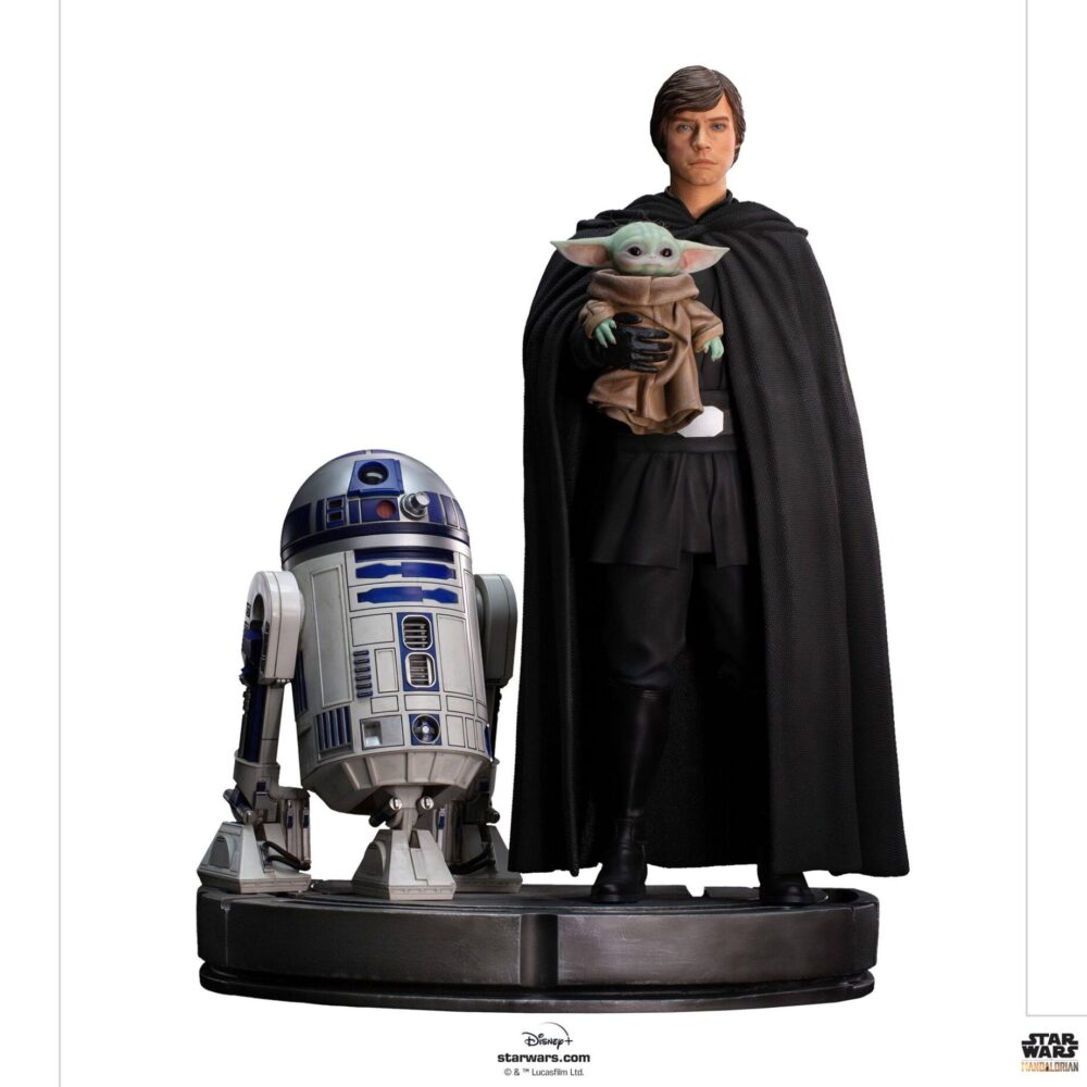 Iron Studios Star Wars: The Mandalorian Luke Skywalker, R2-D2 and Grogu – image 8