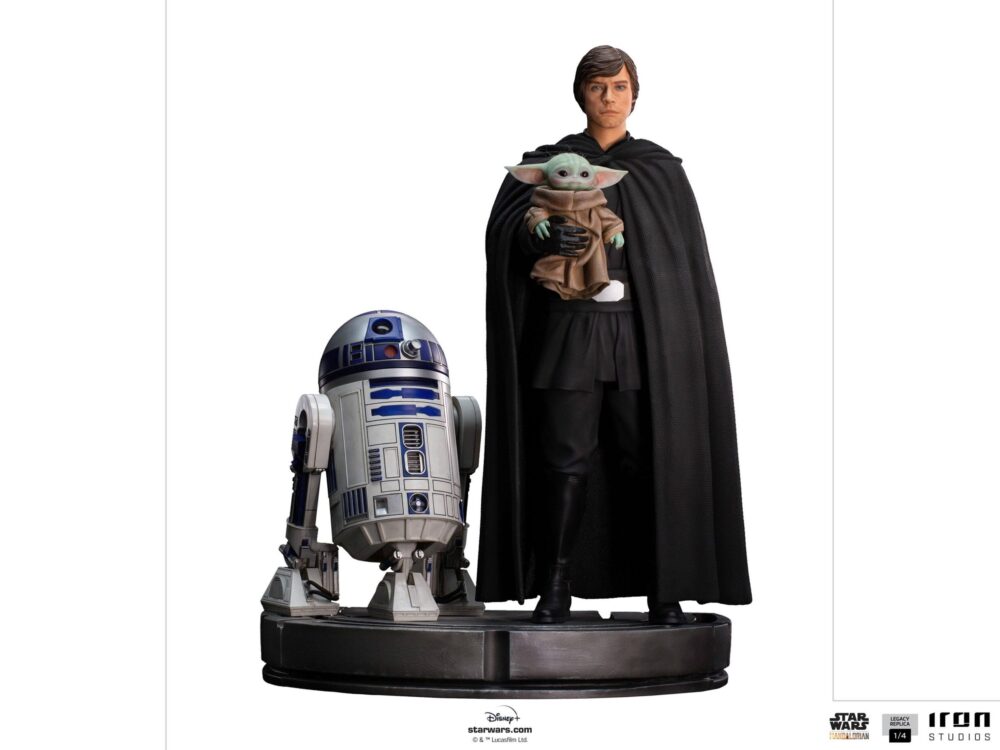Iron Studios Star Wars: The Mandalorian Luke Skywalker, R2-D2 and Grogu – image 8