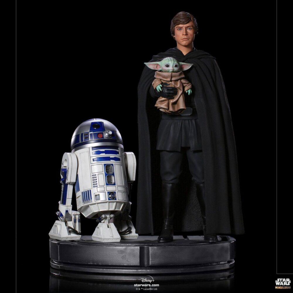 Iron Studios Star Wars: The Mandalorian Luke Skywalker, R2-D2 and Grogu – image 9