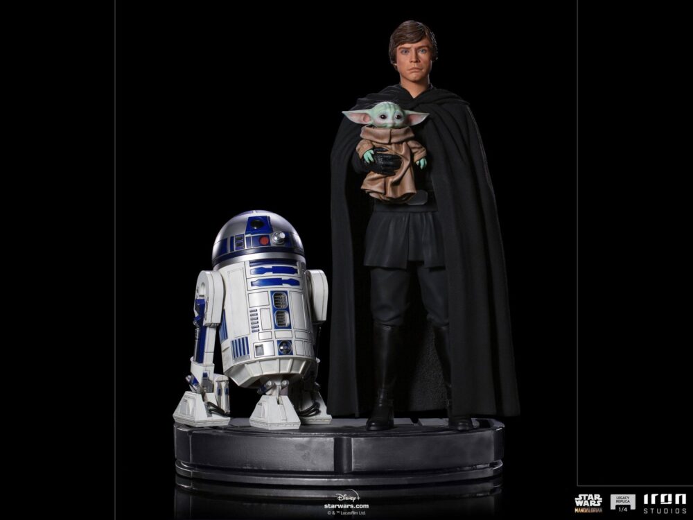 Iron Studios Star Wars: The Mandalorian Luke Skywalker, R2-D2 and Grogu – image 9