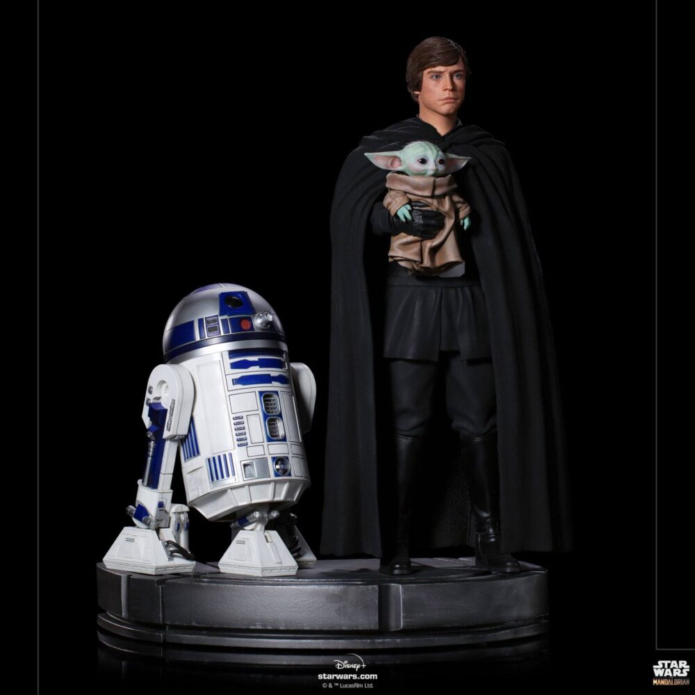 Iron Studios Star Wars: The Mandalorian Luke Skywalker, R2-D2 and Grogu – image 10