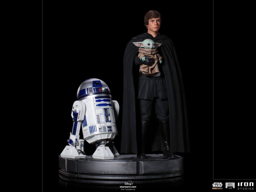 Iron Studios Star Wars: The Mandalorian Luke Skywalker, R2-D2 and Grogu – image 10