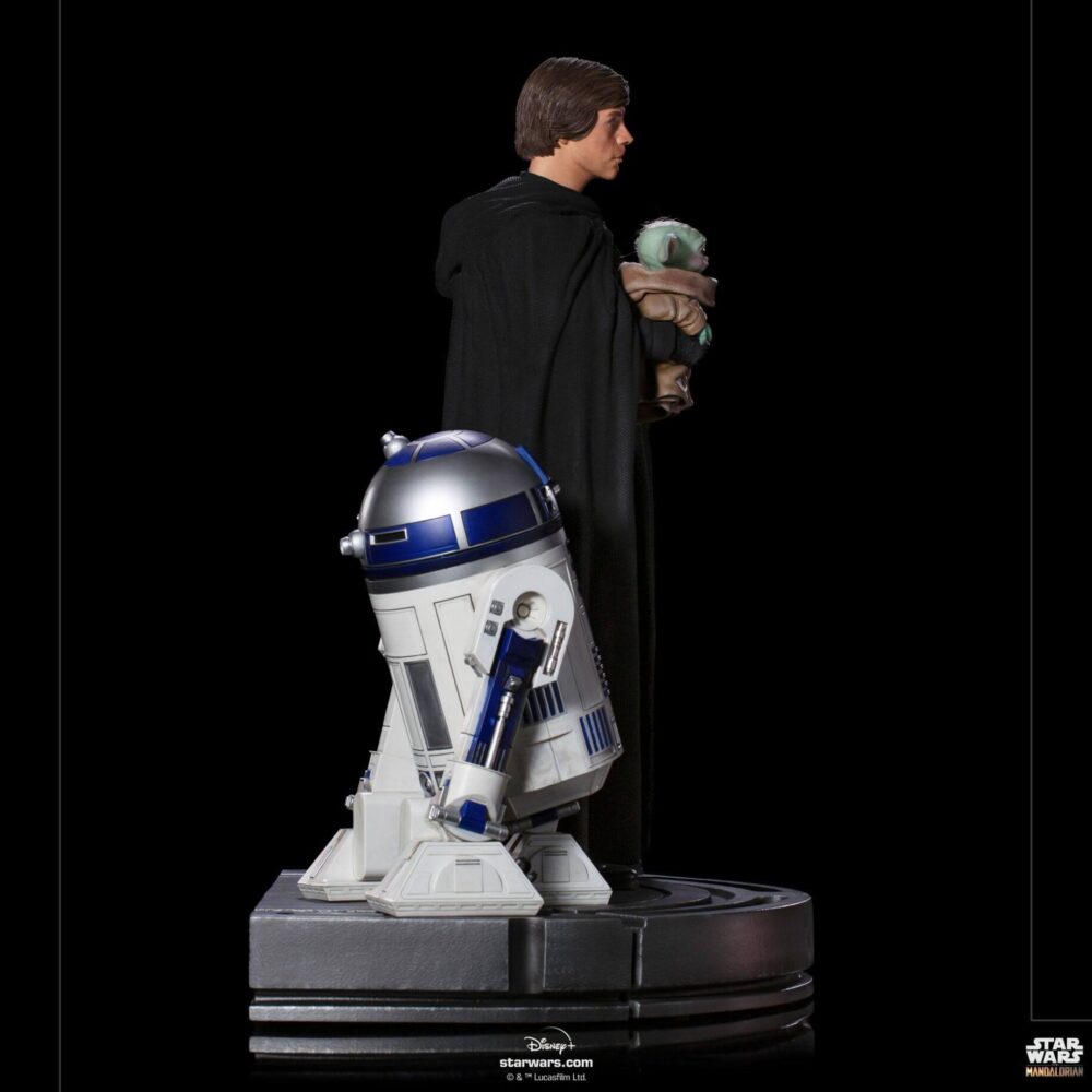 Iron Studios Star Wars: The Mandalorian Luke Skywalker, R2-D2 and Grogu – image 11