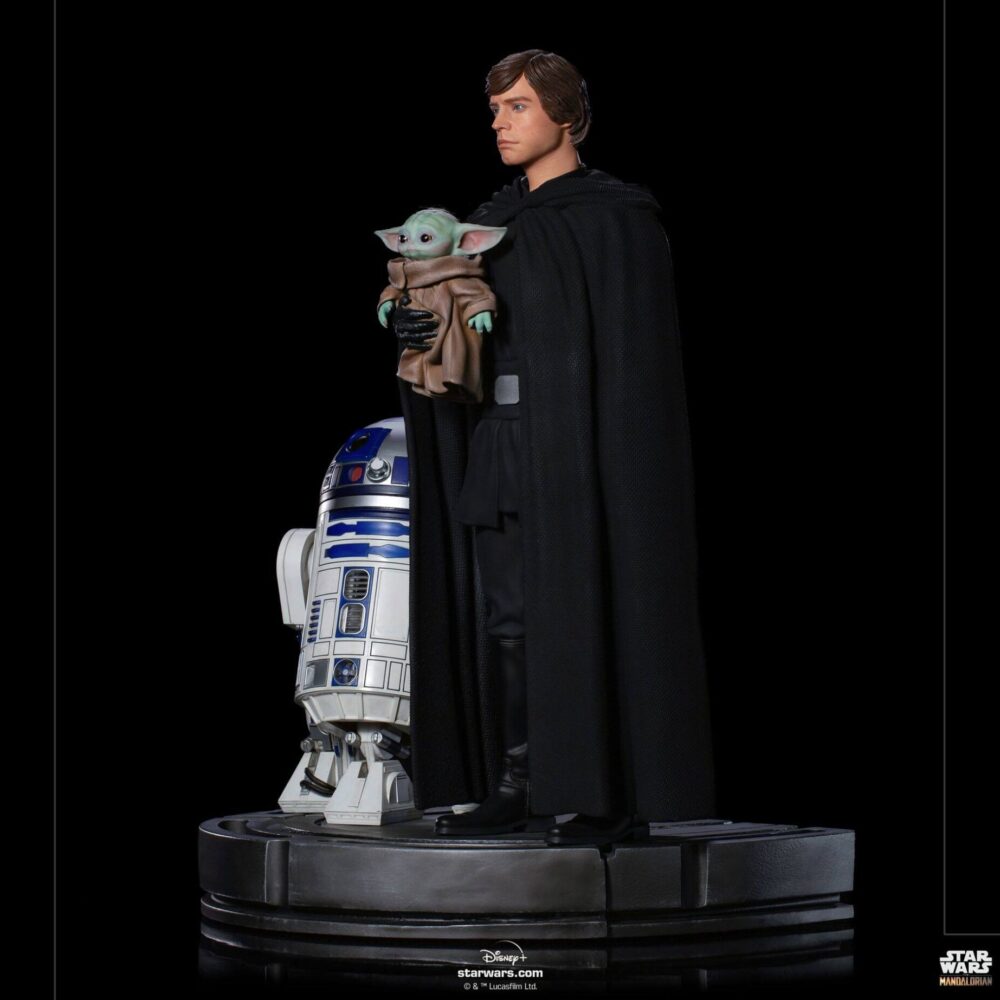 Iron Studios Star Wars: The Mandalorian Luke Skywalker, R2-D2 and Grogu – image 14
