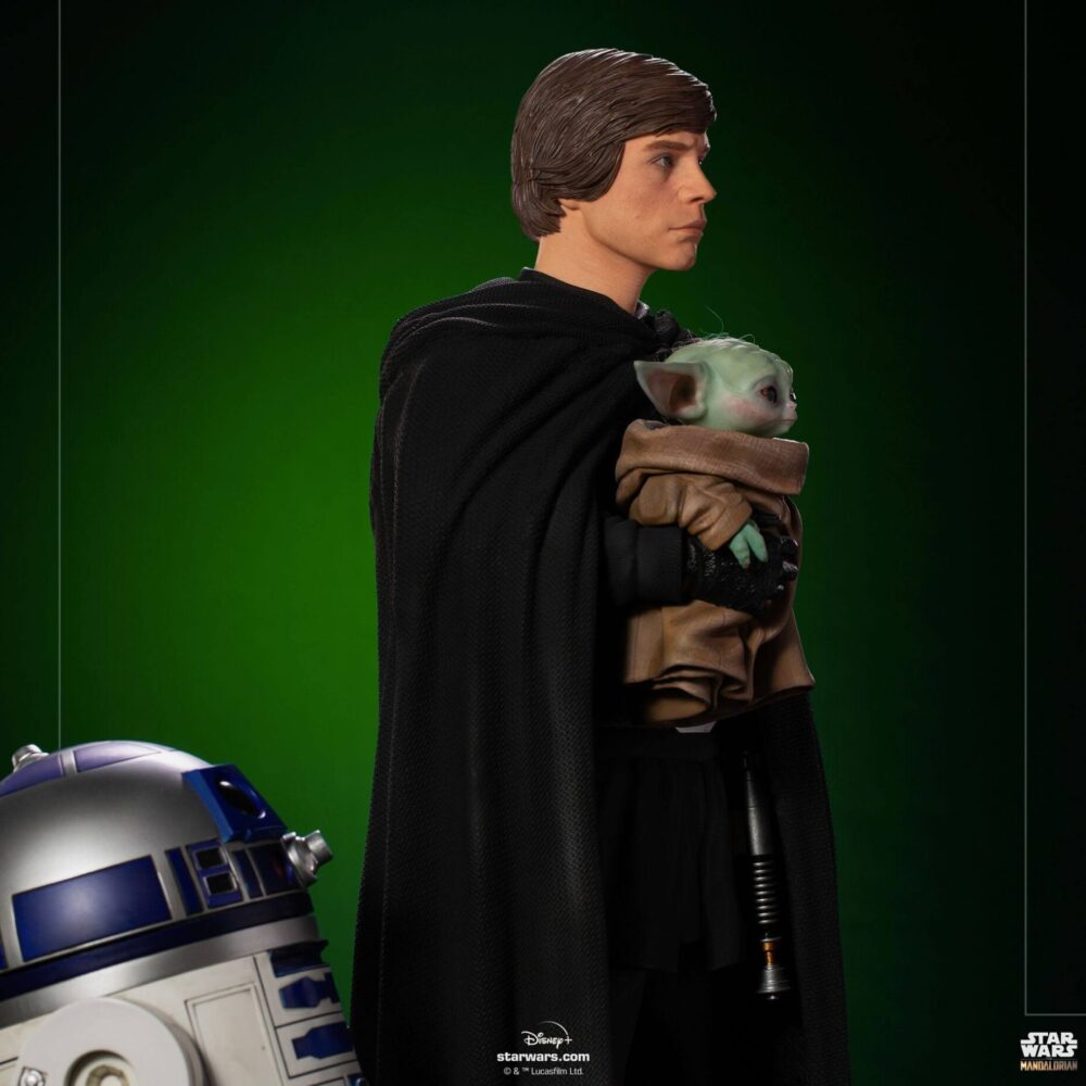 Iron Studios Star Wars: The Mandalorian Luke Skywalker, R2-D2 and Grogu – image 15