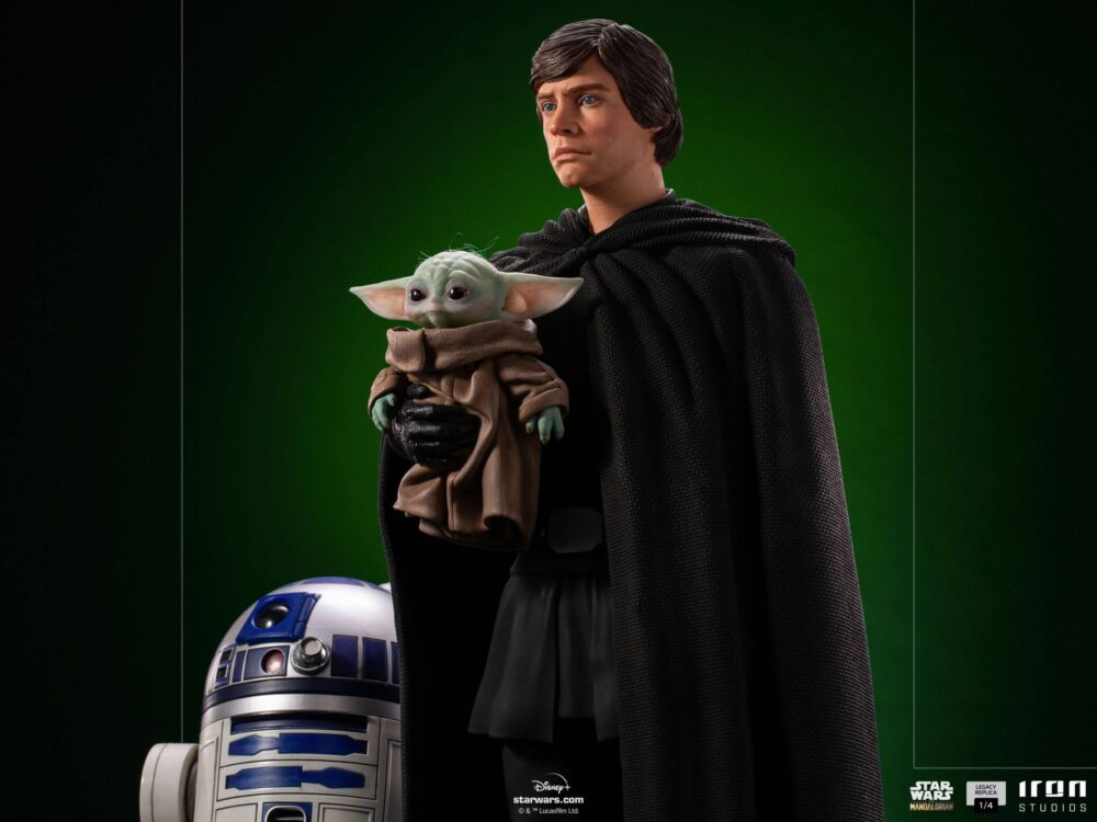 Iron Studios Star Wars: The Mandalorian Luke Skywalker, R2-D2 and Grogu – image 2