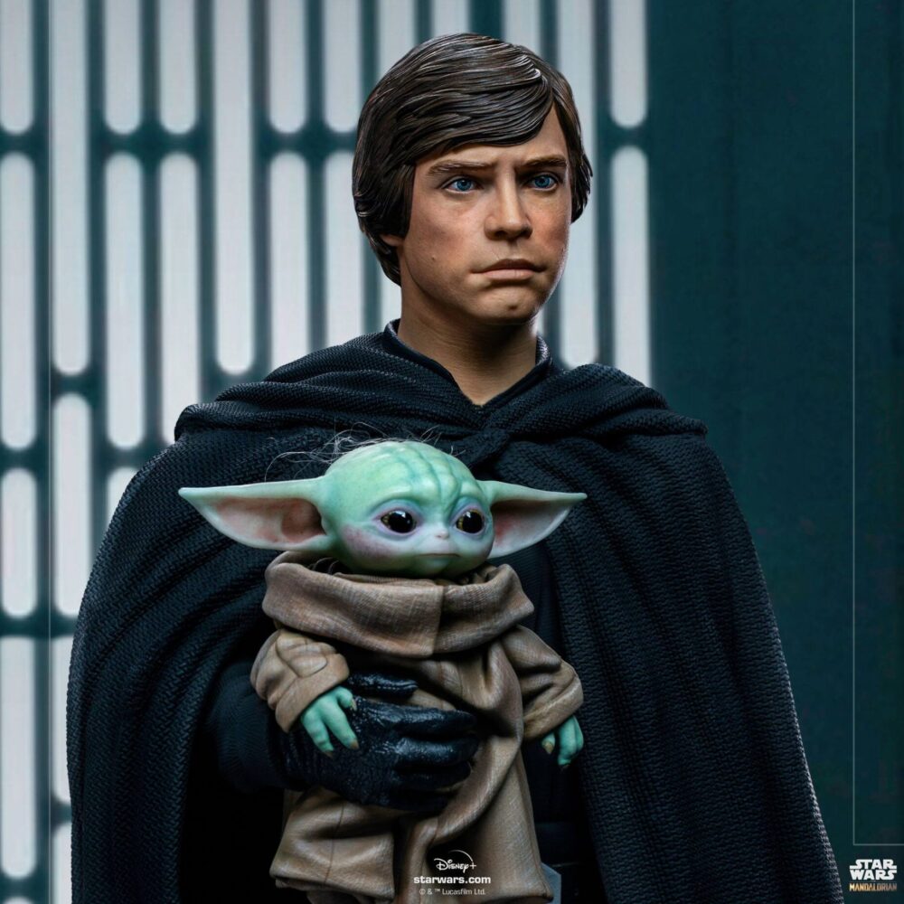 Iron Studios Star Wars: The Mandalorian Luke Skywalker, R2-D2 and Grogu – image 6