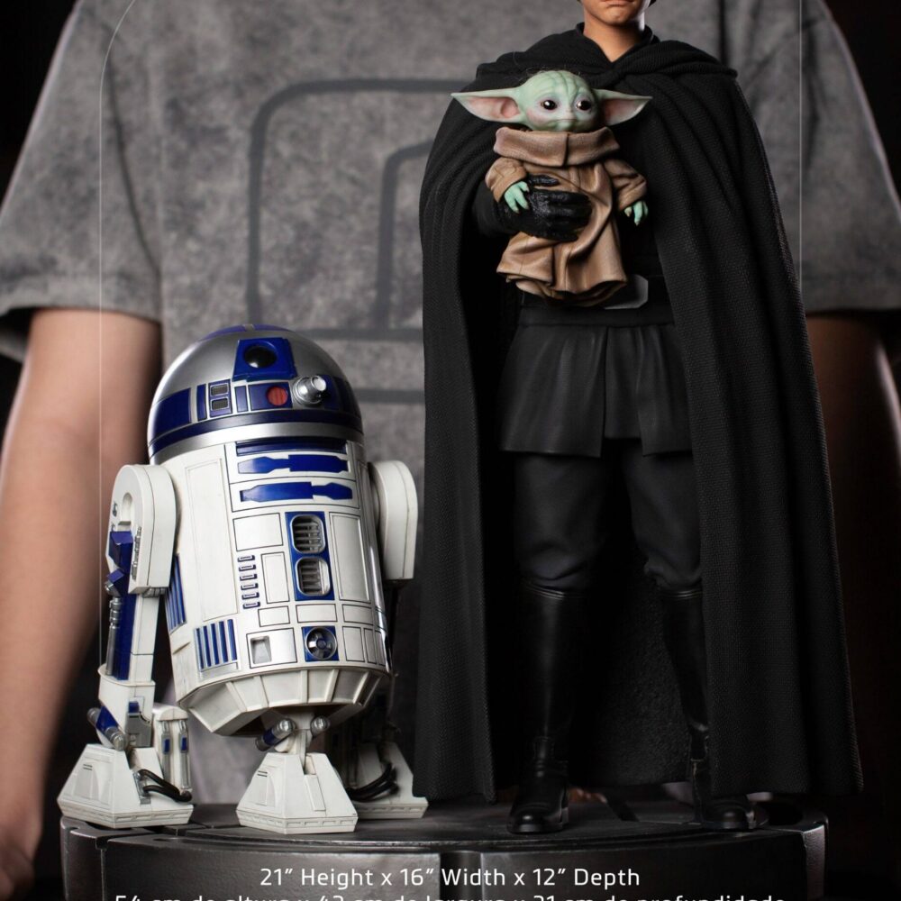 Iron Studios Star Wars: The Mandalorian Luke Skywalker, R2-D2 and Grogu – image 7