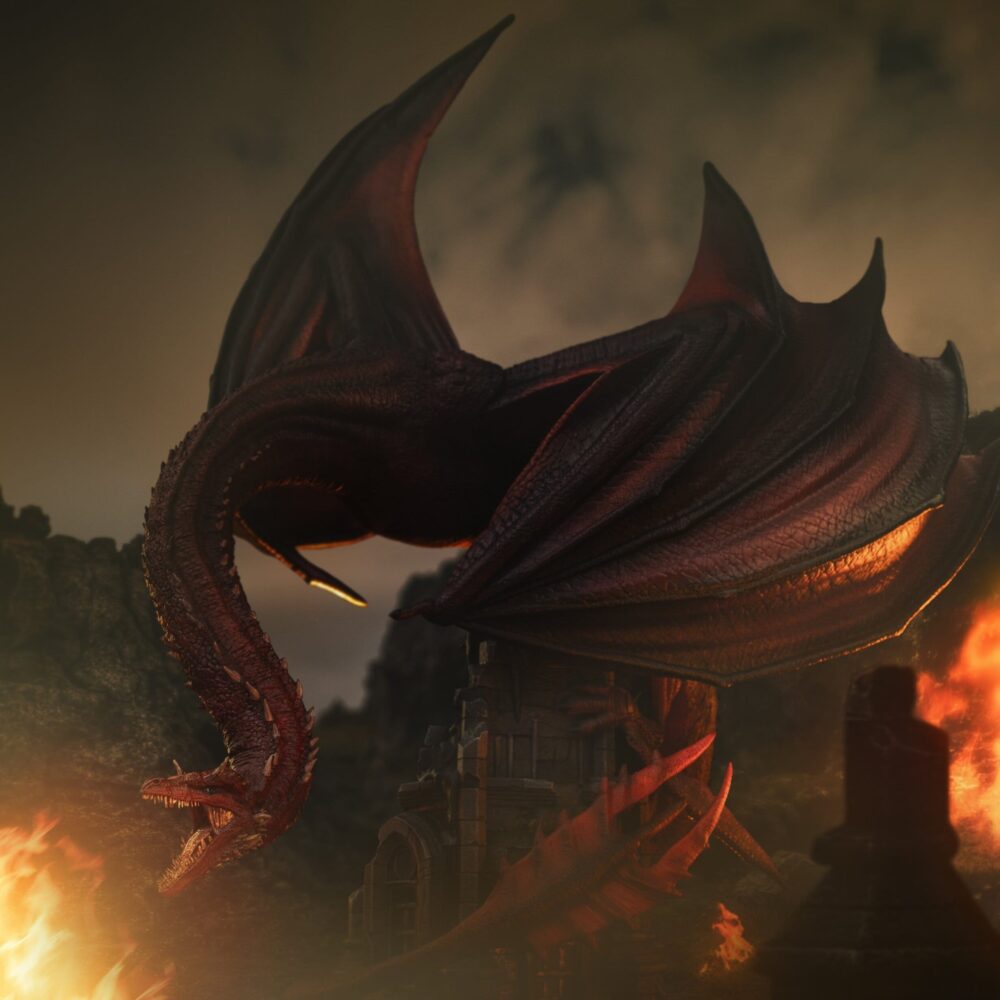 Iron Studios House of the Dragon - Caraxes – image 6