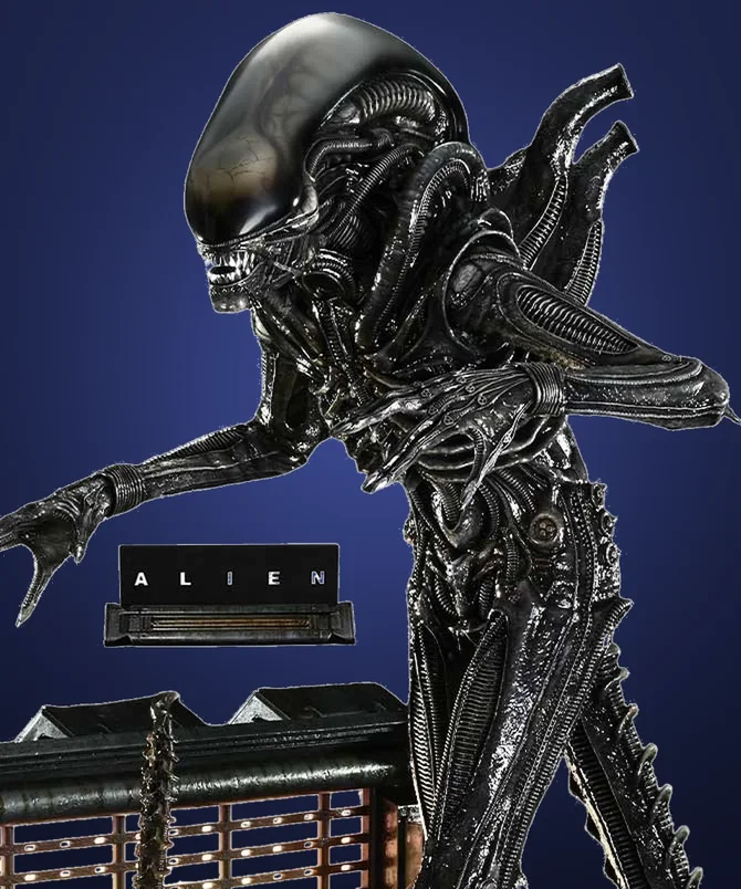 Big Chap Xenomorph – Close Up Shot