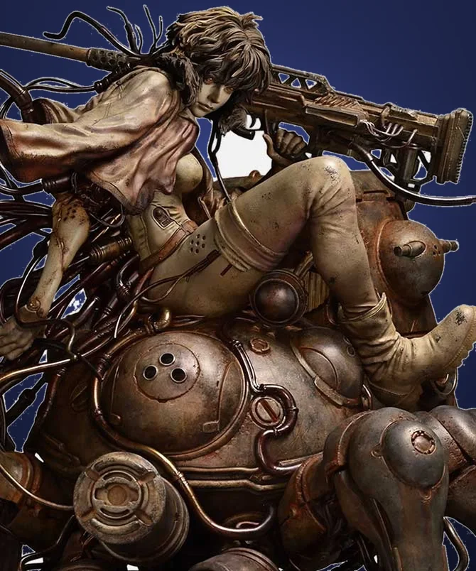 Motoko Kusanagi & Tachikoma – Original Colour