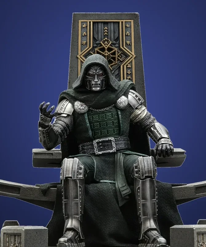 Doctor Doom on Throne