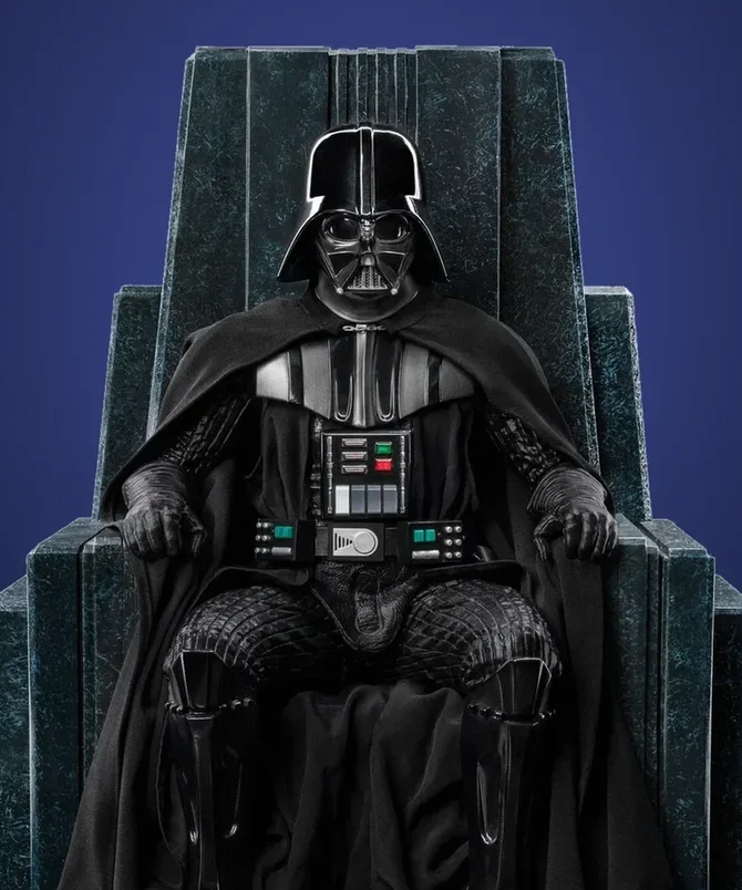 Darth Vader on Throne