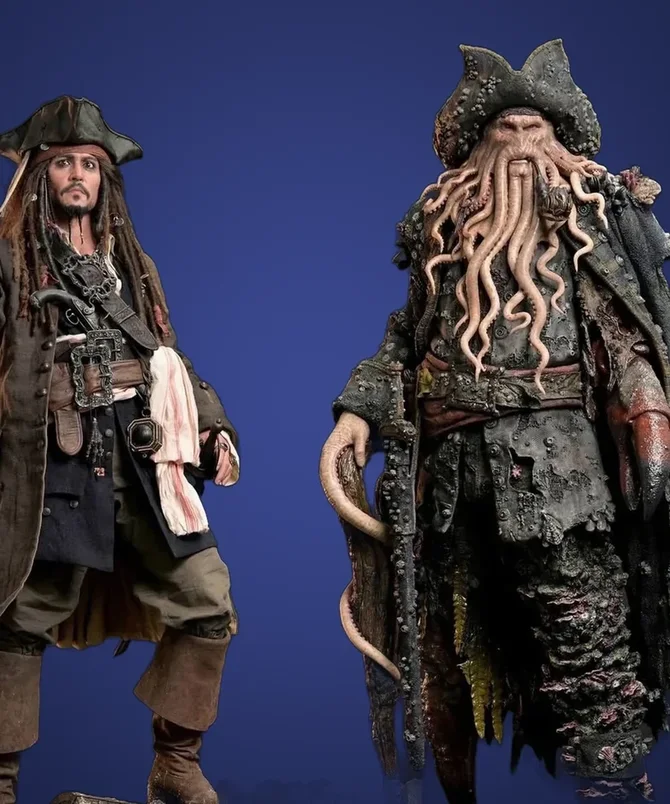Jack Sparrow & Davy Jones