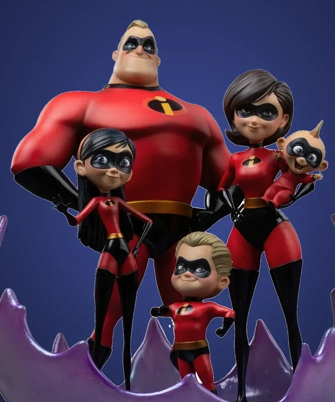 The Incredibles Diorama