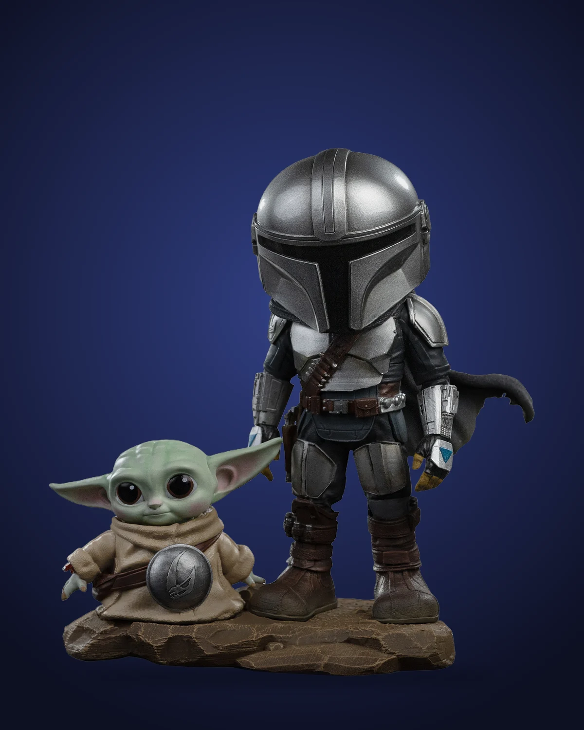 Iron Studios The Mandalorian and Grogu – Star Wars Mini Co.