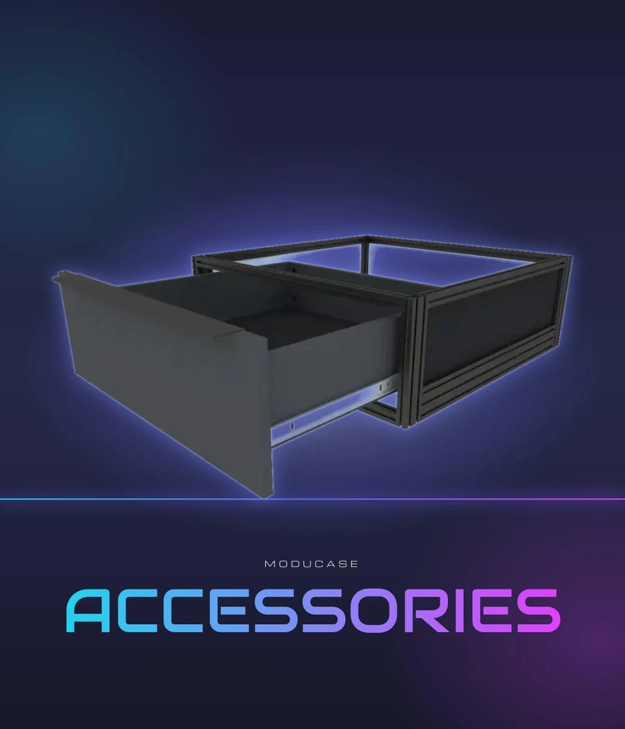 Moducase display case accessories: shelves, risers, lighting and more – shop the range