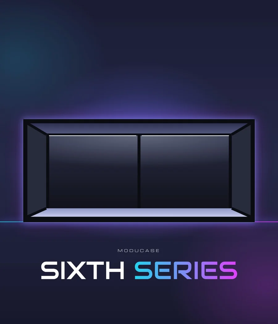 Moducase Sixth Series display cases – shop the range