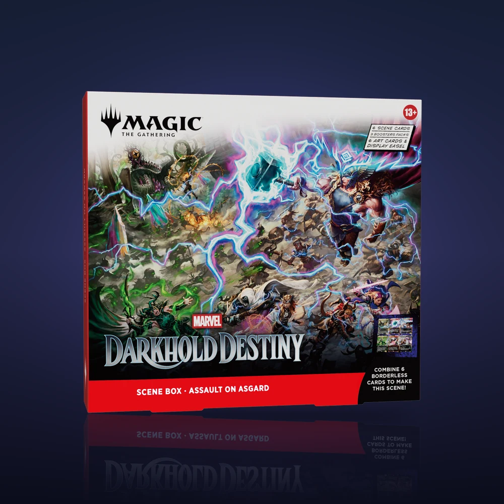 Magic: The Gathering Marvel: Darkhold Destiny Scene Box Assault on Asgard